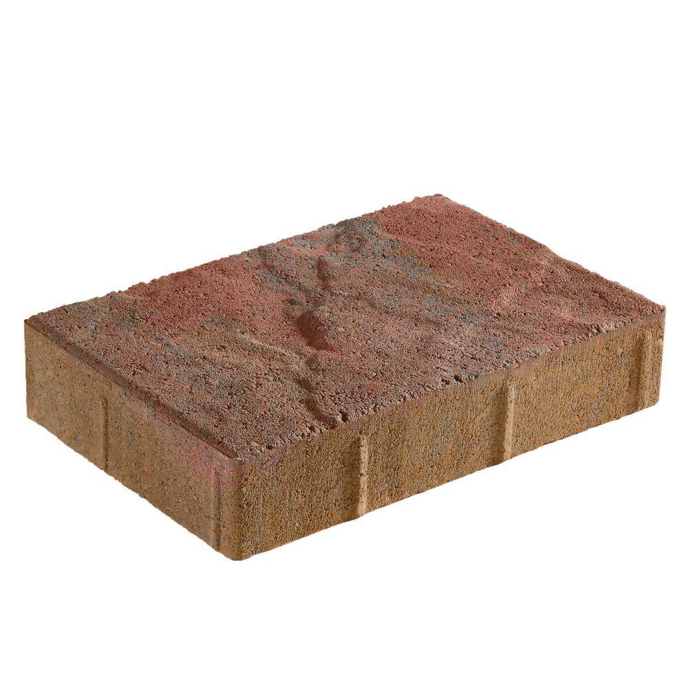 Pavestone Taverna Rec 11.81 in. L x 7.87 in. W x 1.9 in. H Old Town Blend Concrete Paver (192-Pieces124 sq. ft.Pallet) 25399F