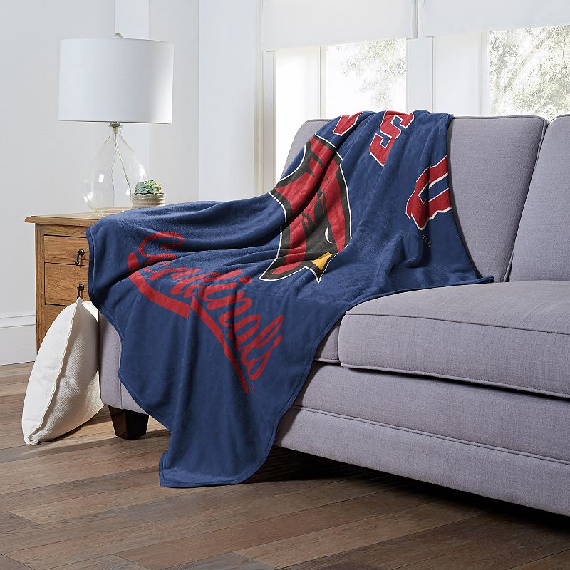 The Northwest Saginaw State Cardinals Alumni Silk-Touch Throw Blanket