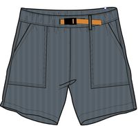 Topanga Cord Shorts - Storm Grey