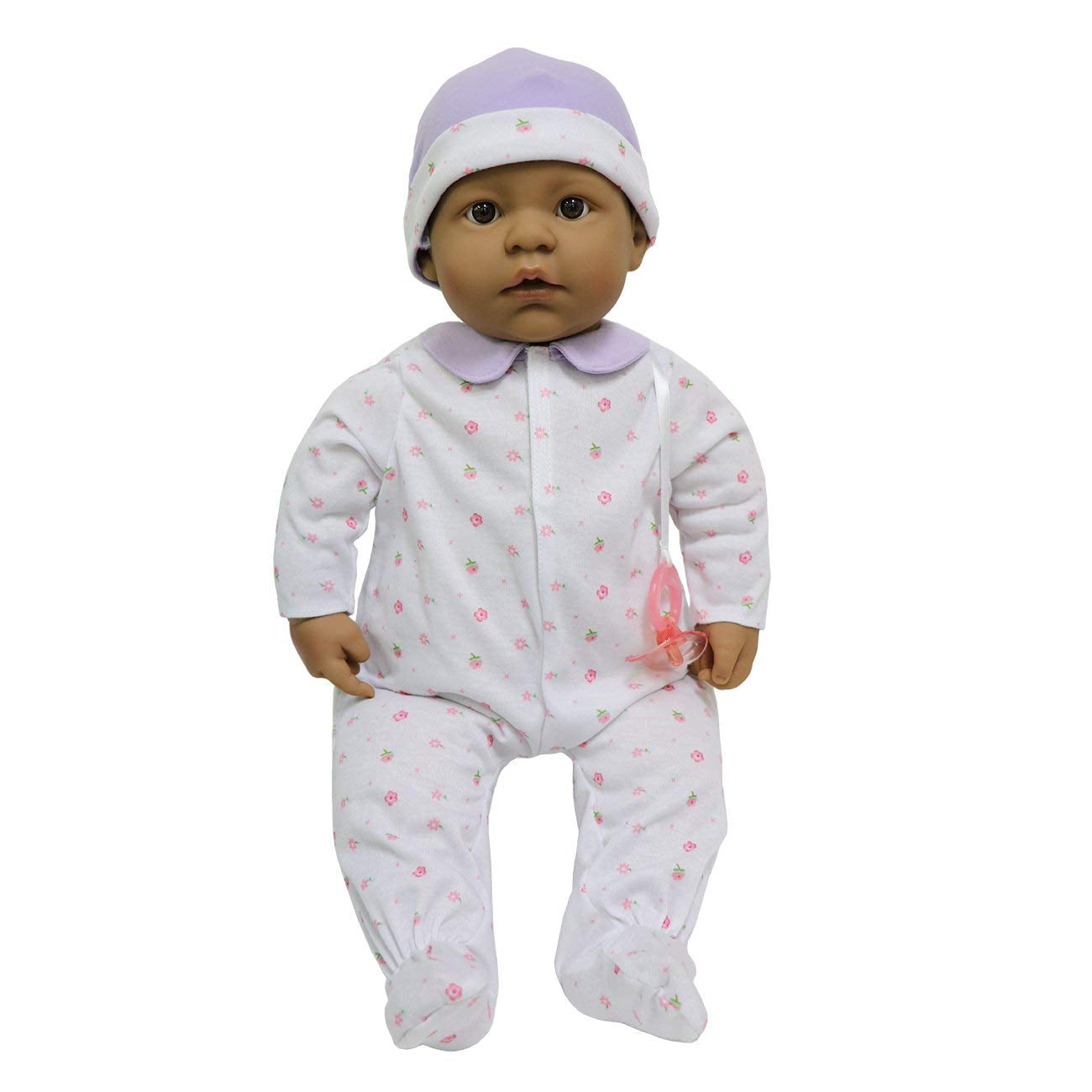 JC Toys, La Baby 20-inch Hispanic Washable Soft Baby Doll with Baby Doll Accessories, Designed by Berenguer