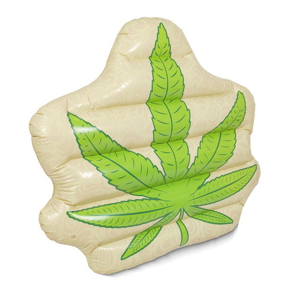 Brybelly Jumbo Pot Leaf Pool Float