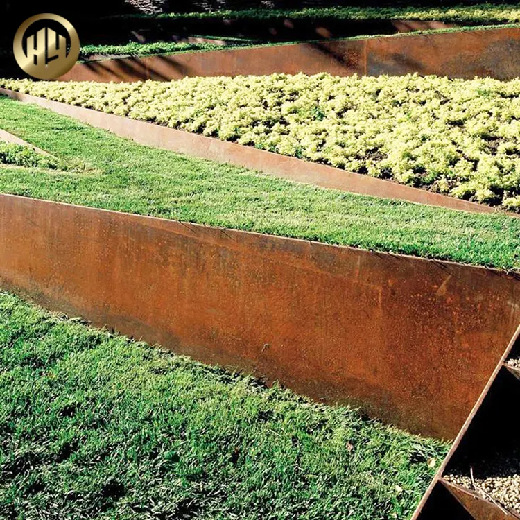 High Quality Corten Steel Factory Supply Decoration Garden Metal Edges