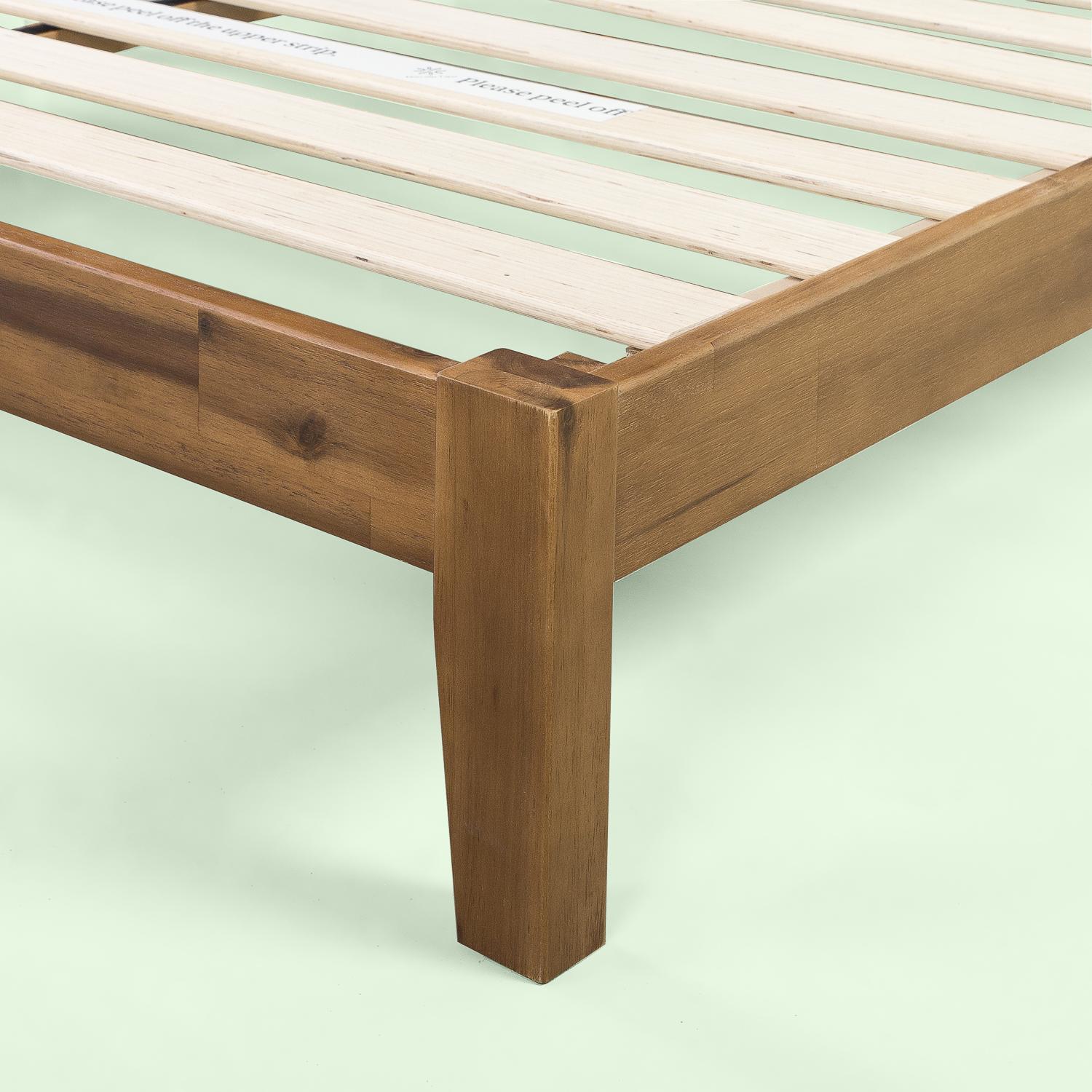 Zinus Lucinda 10 Wood Platform Bed Frame， Queen