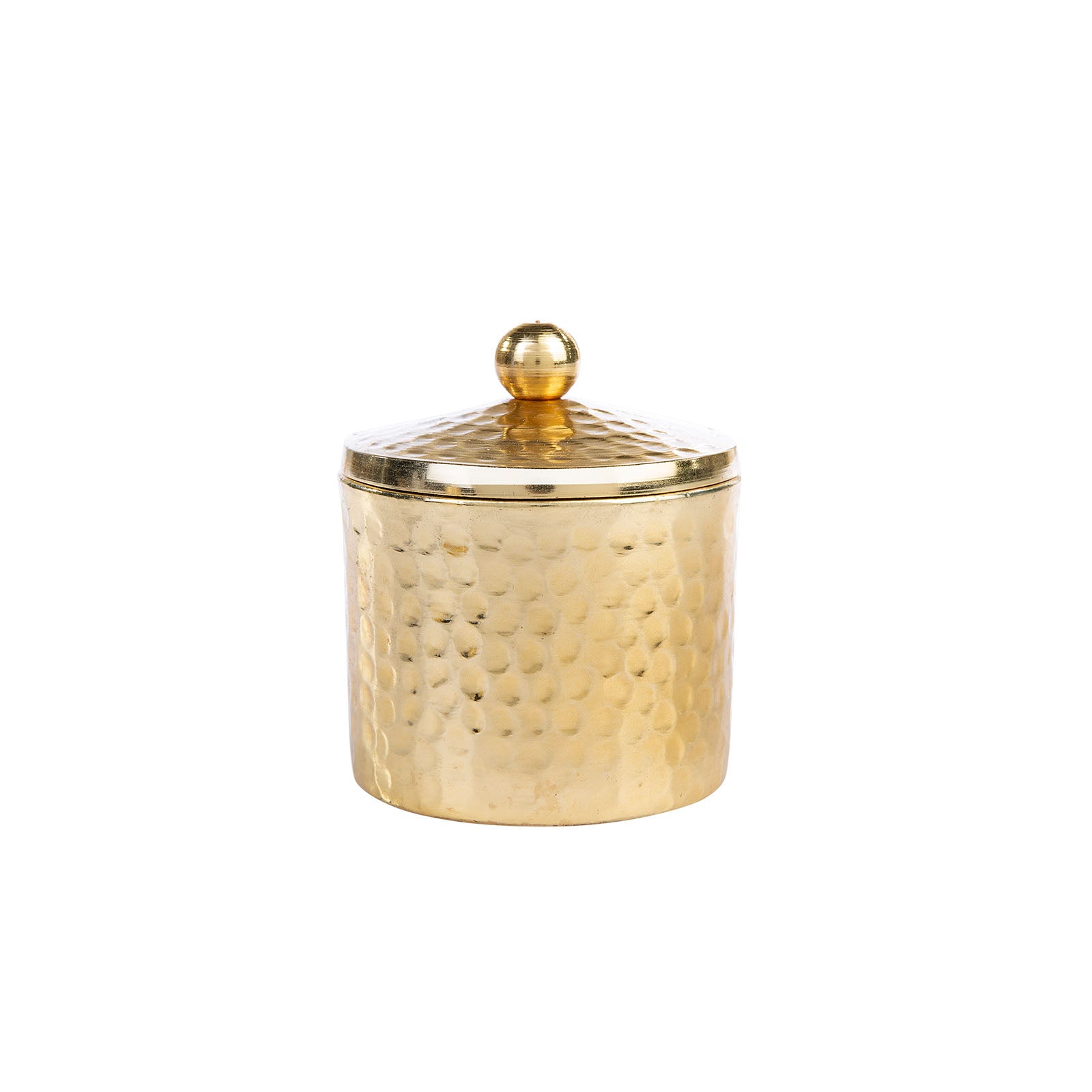 Karaca Set Of 2 Morocco Small Scented Candle  In Gold Metal Box 153.20.01.0177