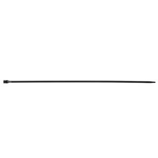 Commercial Electric 14 in. Cable Tie 75 lb. Black (100-Pack) 46-315UVB