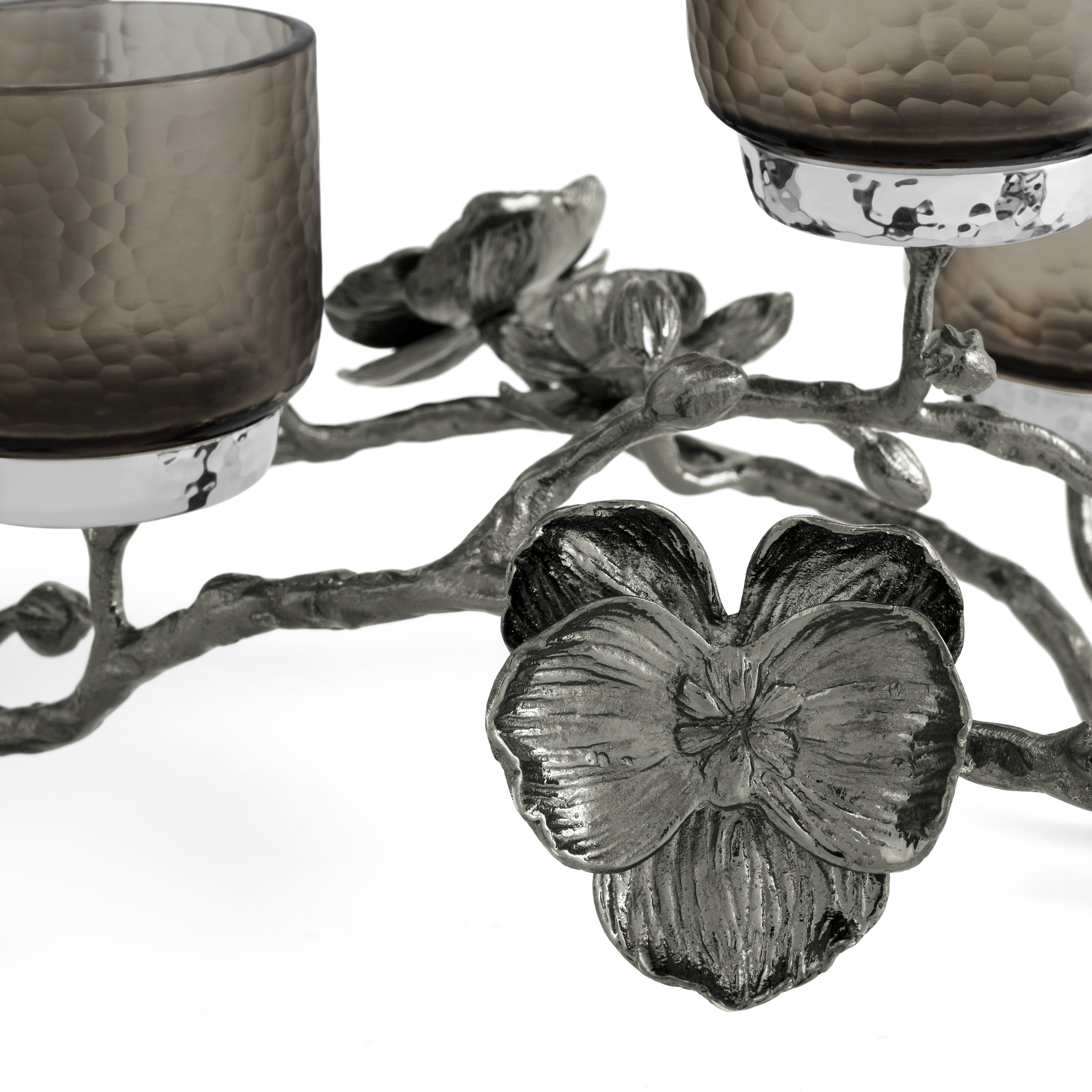 Black Orchid Candelabra