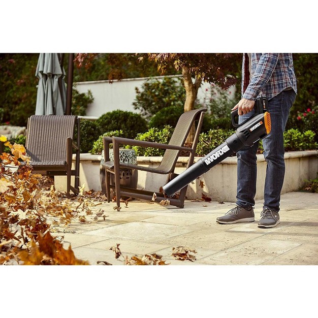 Worx Wg547 2 20v Power Share Turbine 4 0ah Cordless Two speed Leaf Blower