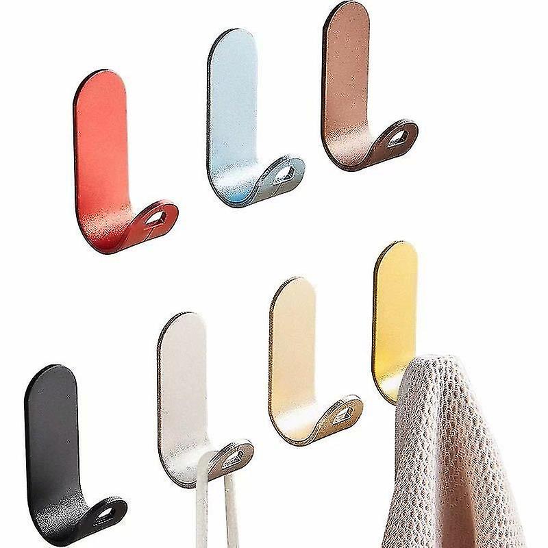 7-piece Home Free Perforated Door And Coat Hooks