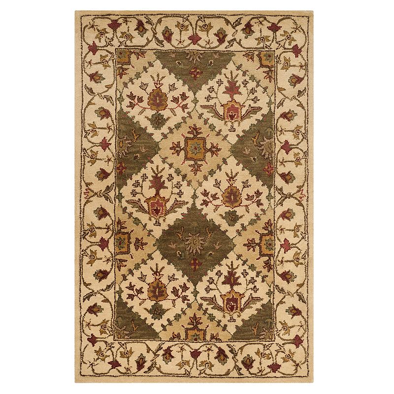 Safavieh Antiquity Pilar Framed Floral Wool Rug - 2' x 3'