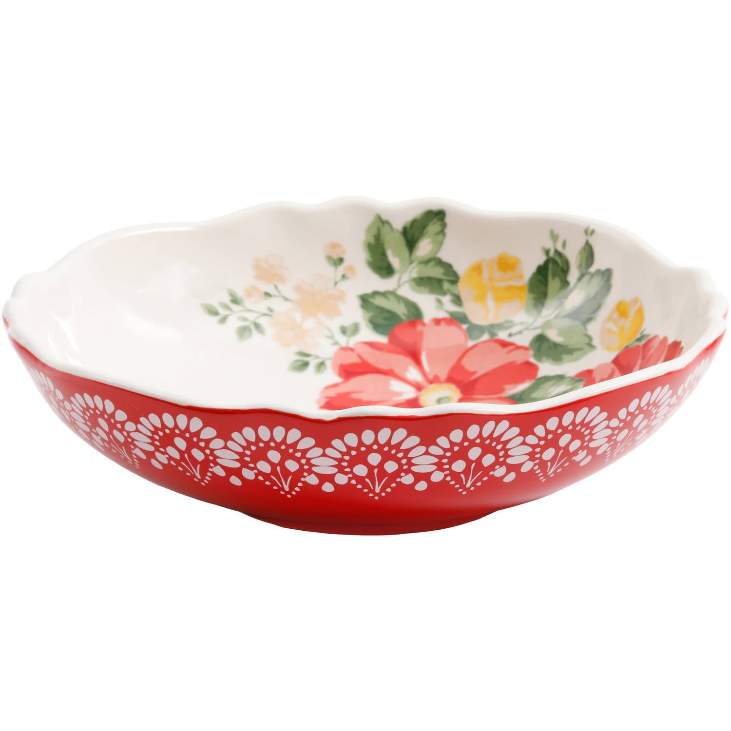 The Pioneer Woman Vintage Floral 5-Piece Pasta Bowl Set