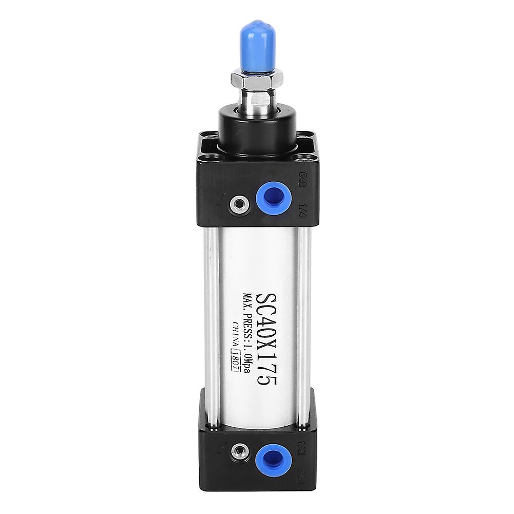 Air Pneumatic Cylinder Double Acting Sc40 Standard Aluminum Alloy Componetssc40x175