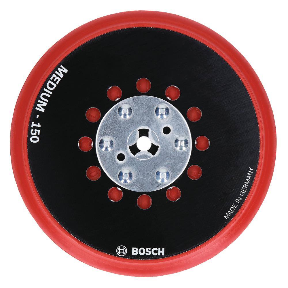 Bosch 6 in. Medium Hook-and-Loop Multi-Hole Sanding Pad RSM6045