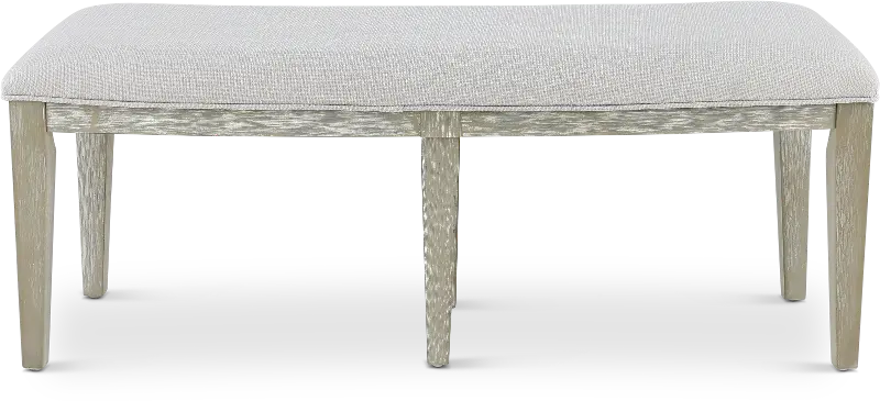 Positano Gray Dining Room Bench