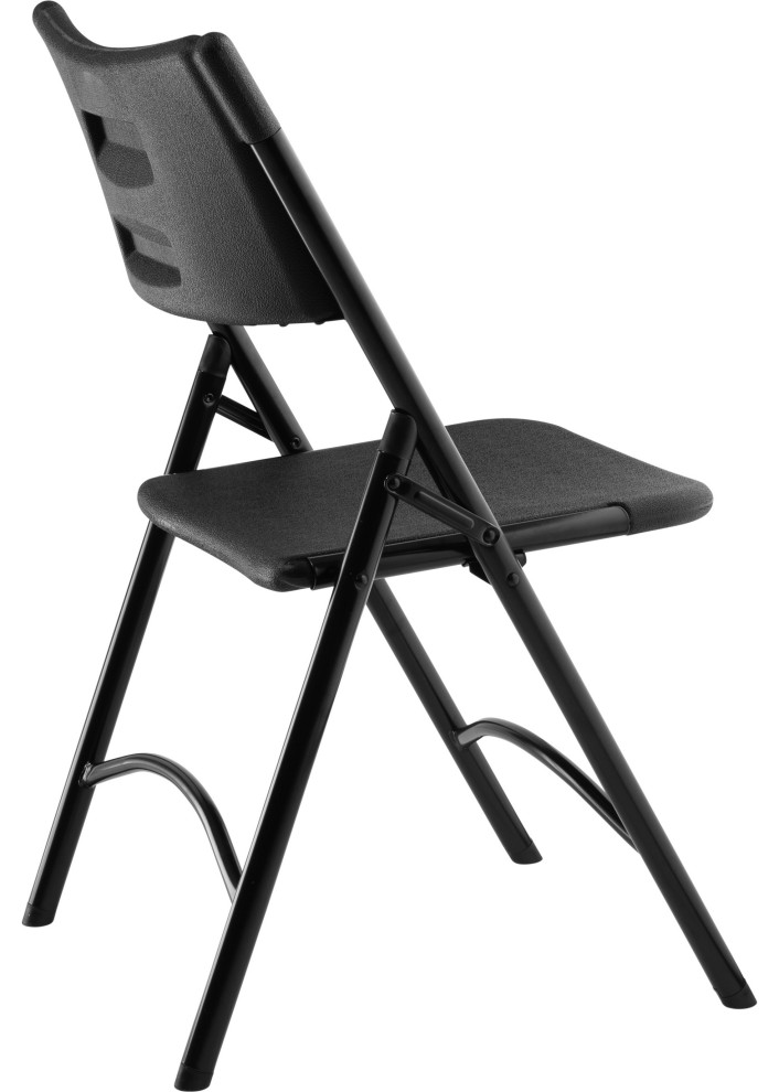 NPS 600 Premium Resin Plastic Folding Chair  Set of 4   Contemporary   Folding Chairs And Stools   by National Public Seating  Houzz