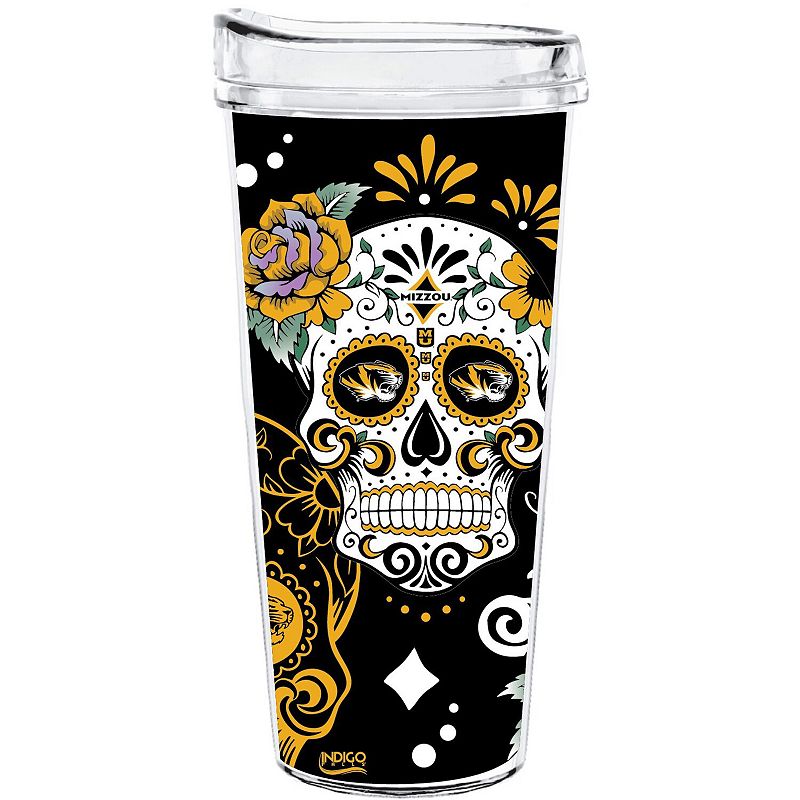 Missouri Tigers 22oz. Día de los Muertos Tumbler