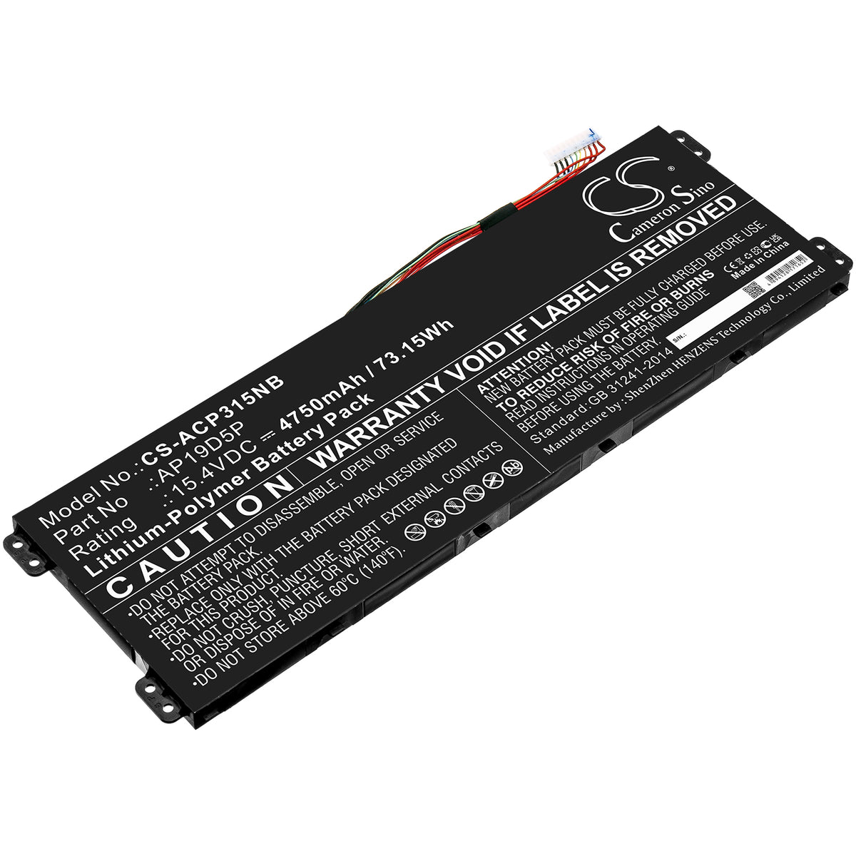 Acer Conceptd 3 Cn3157172j3 Conceptd 3 Cn31571 Replacement Battery BatteryClerkcom Laptop and Notebook