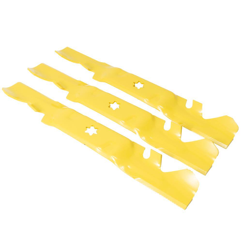 Cub Cadet Original Equipment Xtreme 3-in-1 Blade Set for Select 50 in. Mowers with 6-Point Star OE# 942-05052-X 942-05052-X 490-110-C178