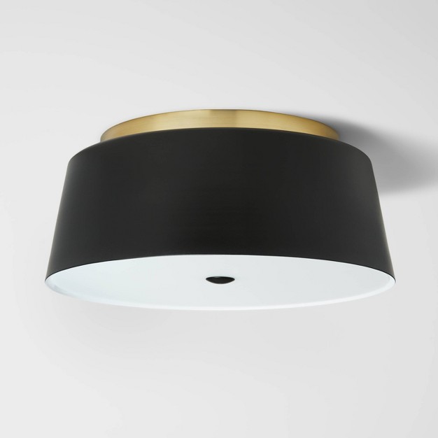 Semi Flushmount Kids x27 Ceiling Light Black gold