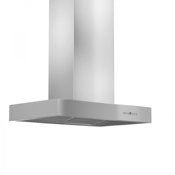 ZLINE Ducted Outdoor Island Mount Range Hood in Stainless Steel