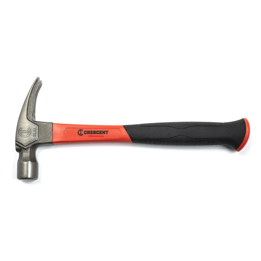 20 oz Rip Claw Hammer with Fiberglass Handle ;