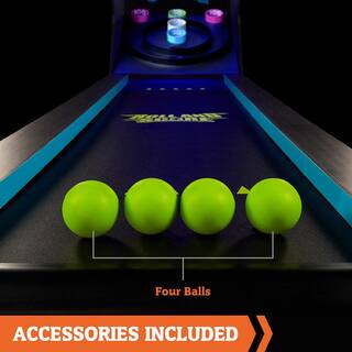 HALL OF GAMES 9 ft. Roll and Score with LED Lights and Electornic Scorer AC208Y21002