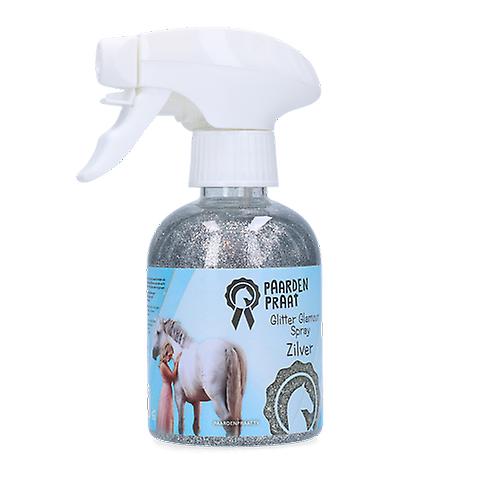 Horse Talk Glitter Glamour Spray Silver