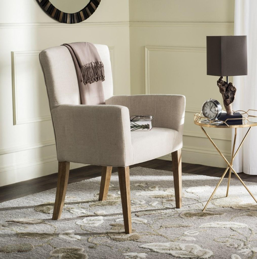 Jay Arm Chair Hemp   Transitional   Armchairs And Accent Chairs   by Virgil Stanis Design  Houzz