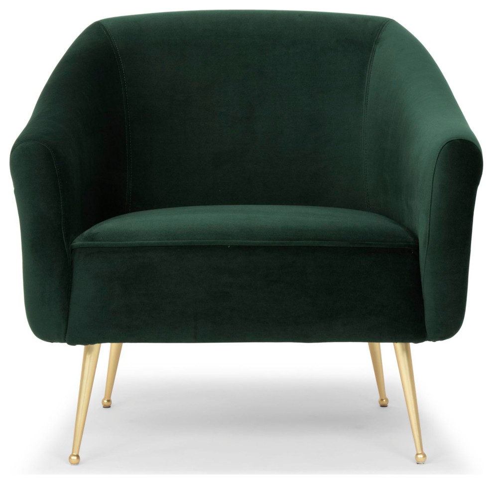 Nuevo Furniture Lucie Occasional Chair   Midcentury   Armchairs And Accent Chairs   by Unlimited Furniture Group  Houzz