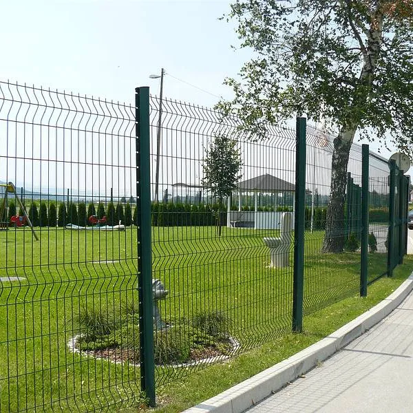 Factory Outdoor 3d bend Welded Wire Garden Fence 3D curved safety guardrail panel