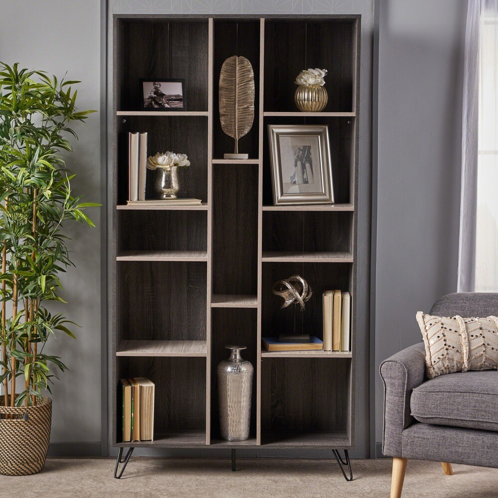 Imogen Modern Faux Wood Bookshelf by Christopher Knight Home