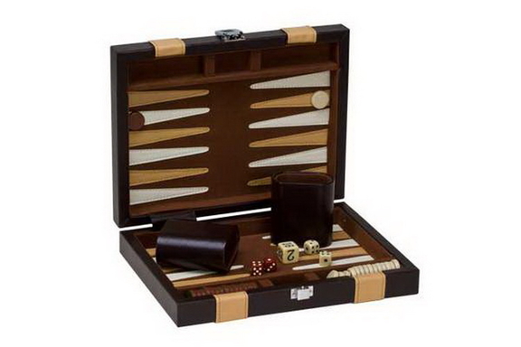 CHH 3046XS 9 Brown/ Tan Backgammon