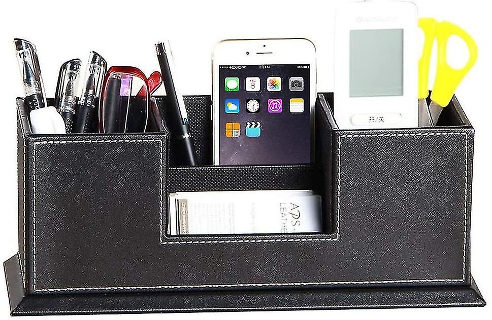 Leather Cute Pen Organizer，pencil Holder，pen Cup/stand/tray/container/caddy，desk Organizer