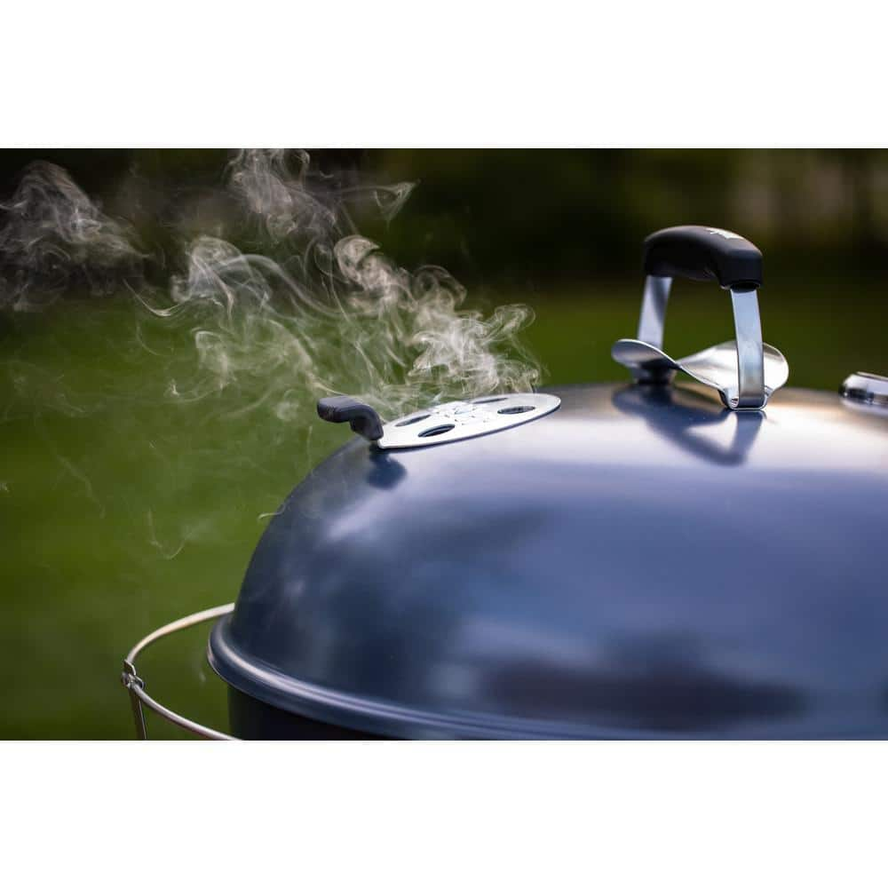 Weber 22 in. Master-Touch Charcoal Grill in Slate Blue 14513601