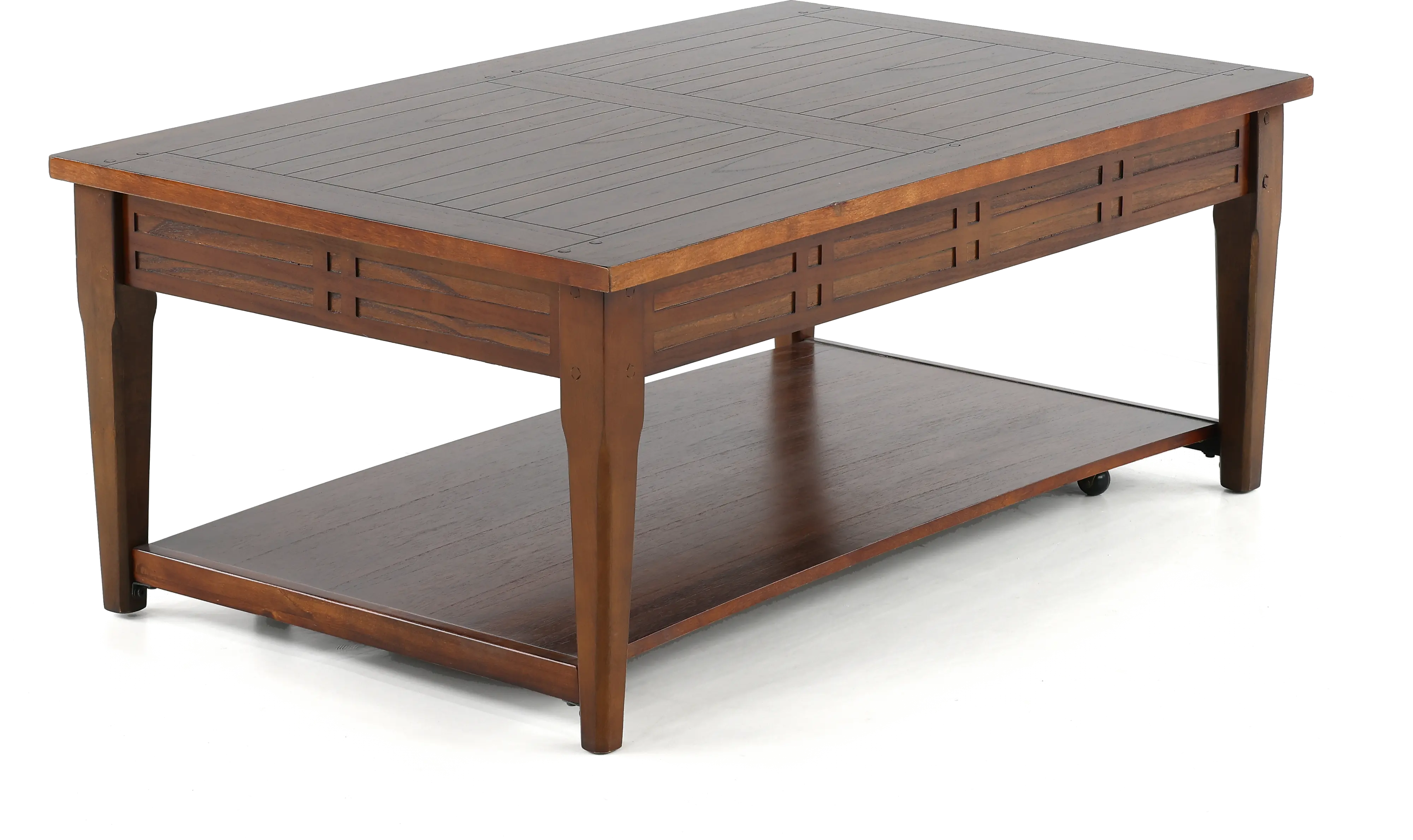 Crestline Dark Brown Lift Top Coffee Table