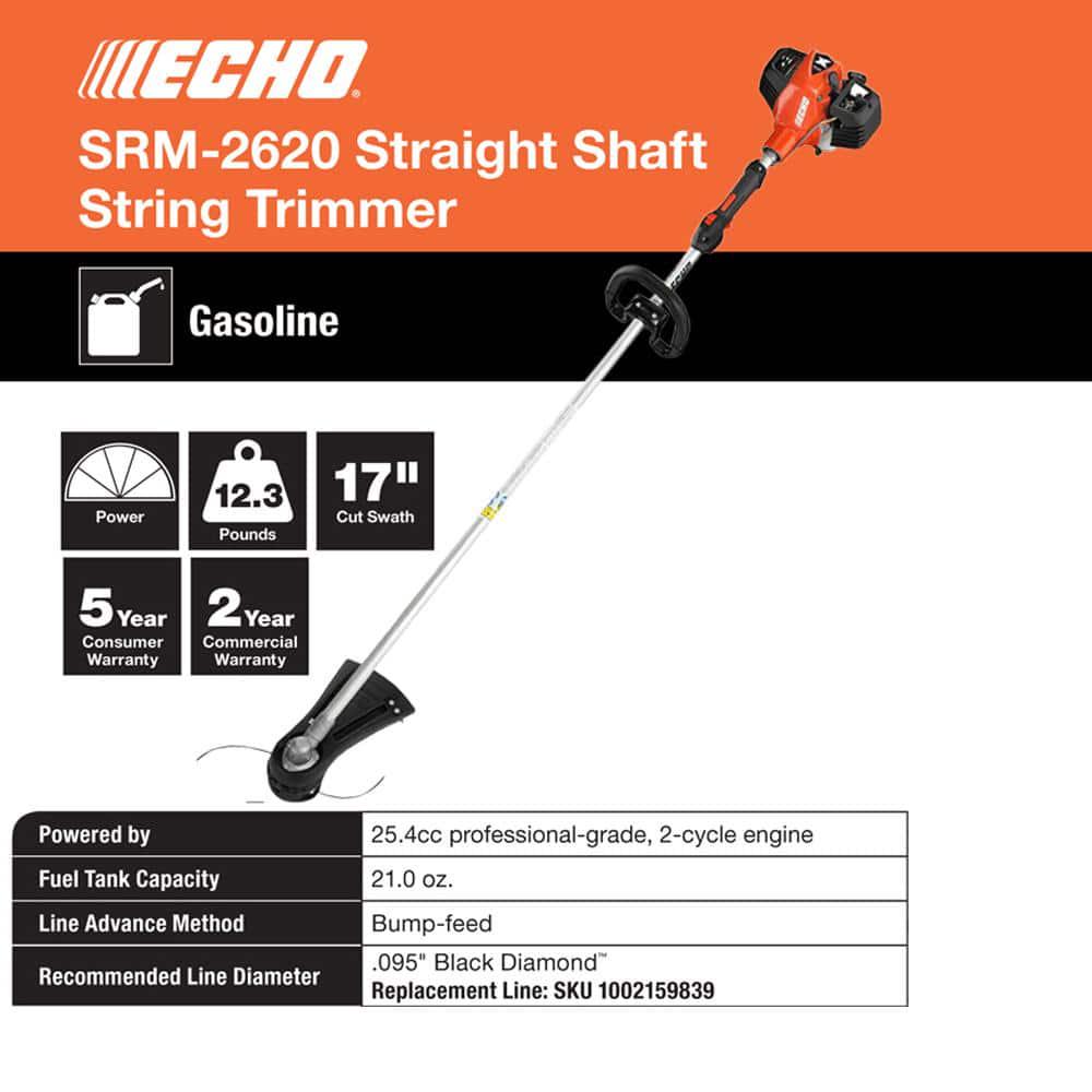 ECHO 254 cc Gas 2Stroke X Series Straight Shaft String Trimmer