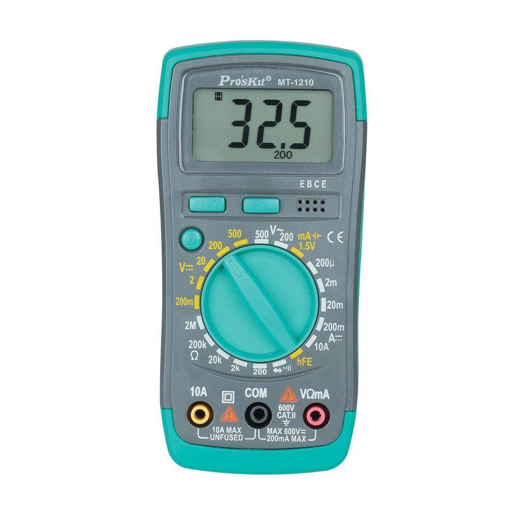 Pro'sKit Digital Multimeter MT-1210