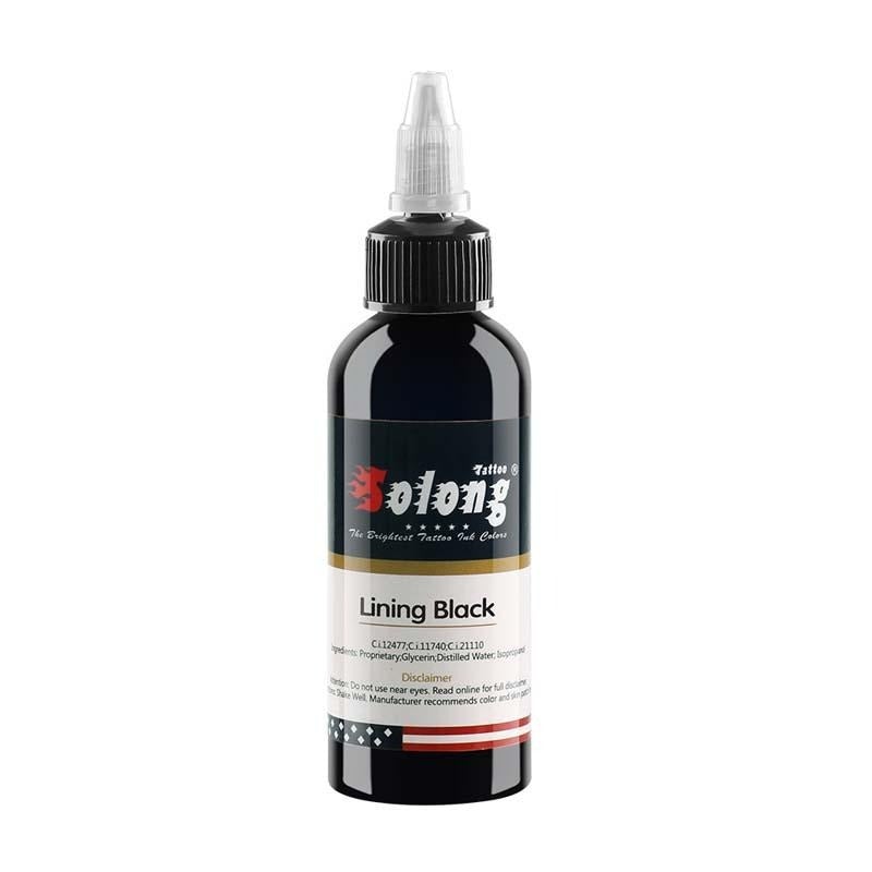 30ml Color Tattoo Ink Paint Lining Black