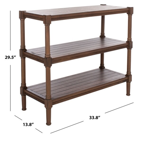 SAFAVIEH Rafiki 3-Shelf Console Table - 33.8