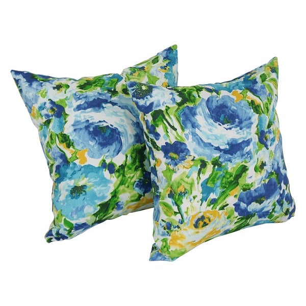 17-inch Outdoor Throw Pillows (Set of 2， Multiple Patterns)