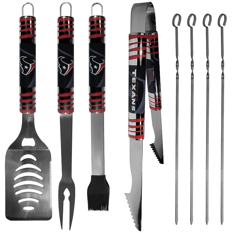 Houston Texans Tailgater 8-Piece BBQ Grill Set