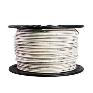 Cerrowire 500 ft. 14 Gauge White Solid Copper THHN Wire 112-1452J