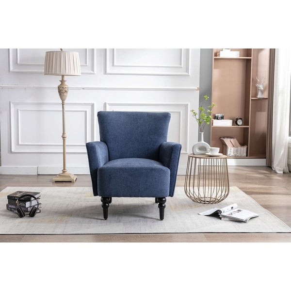 Modern Accent Sofa Chair with Linen surface