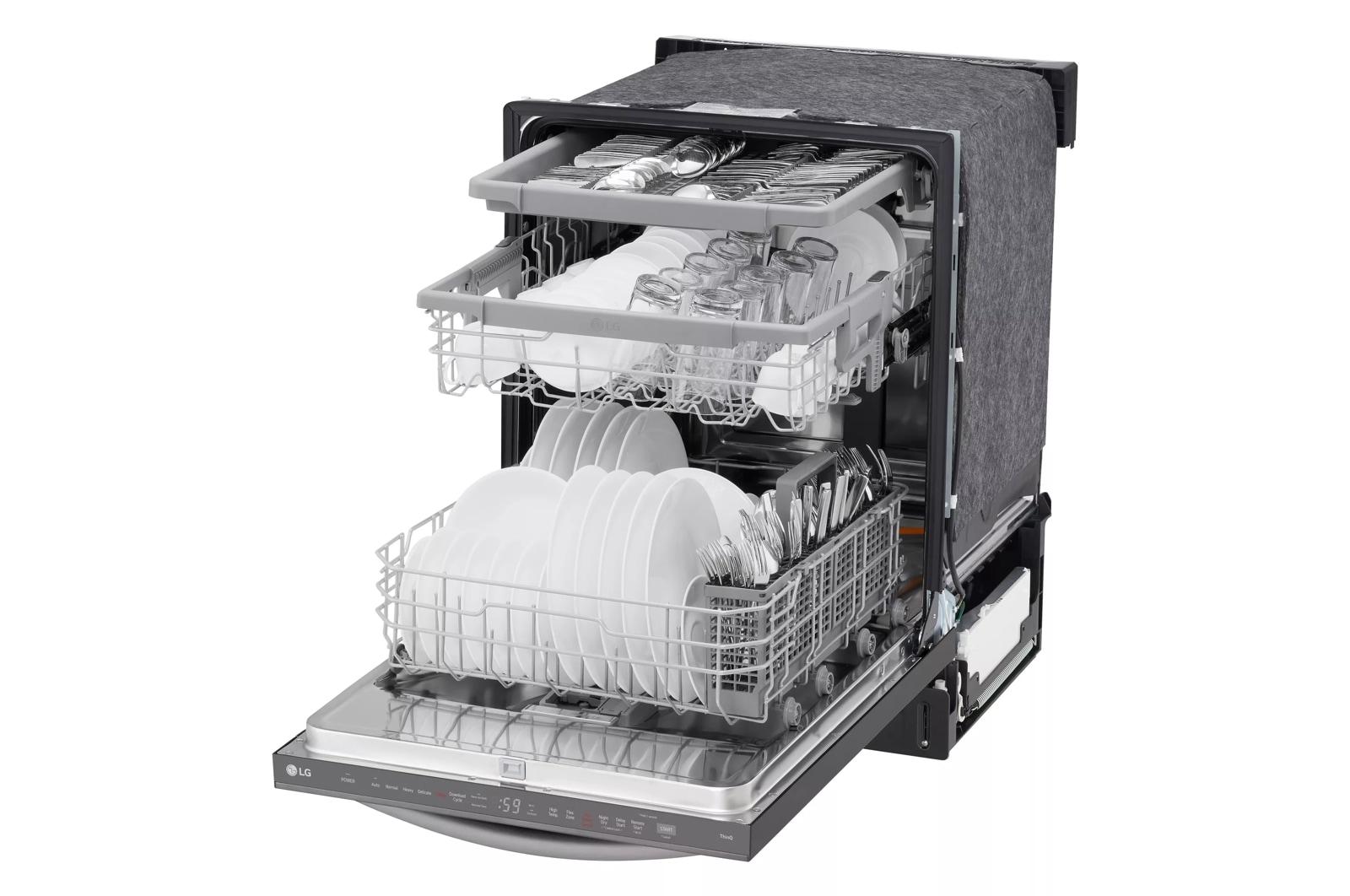 Lg LDTH5554D Top-Control Dishwasher With 1-Hour Wash & Dry, Quadwash® Pro, And Dynamic Heat Dry™