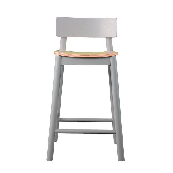 SEI Furniture Calisbry Two-Tone Counter Stools (Set of 2)