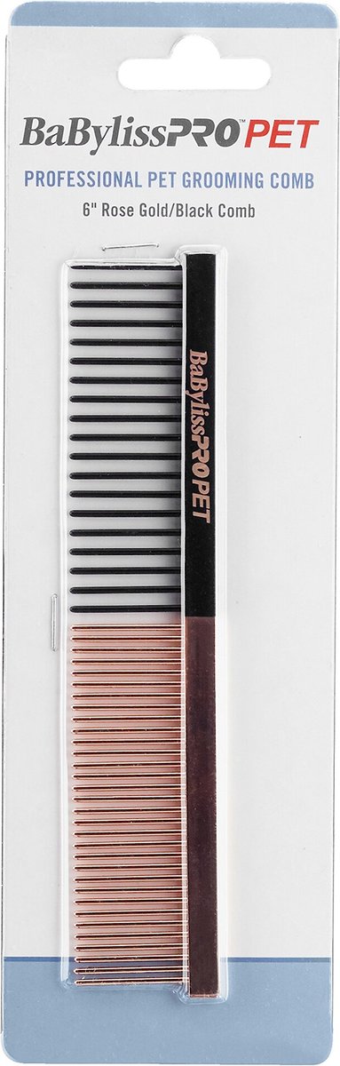 Babyliss Pro Pet Pet Comb， Rose Gold