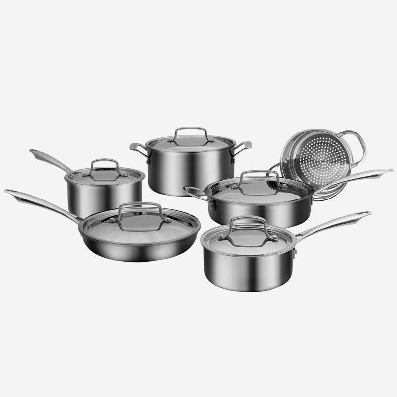 Cuisinart 89T11HC Professional Series 11 Piece TriPly Cookware Set