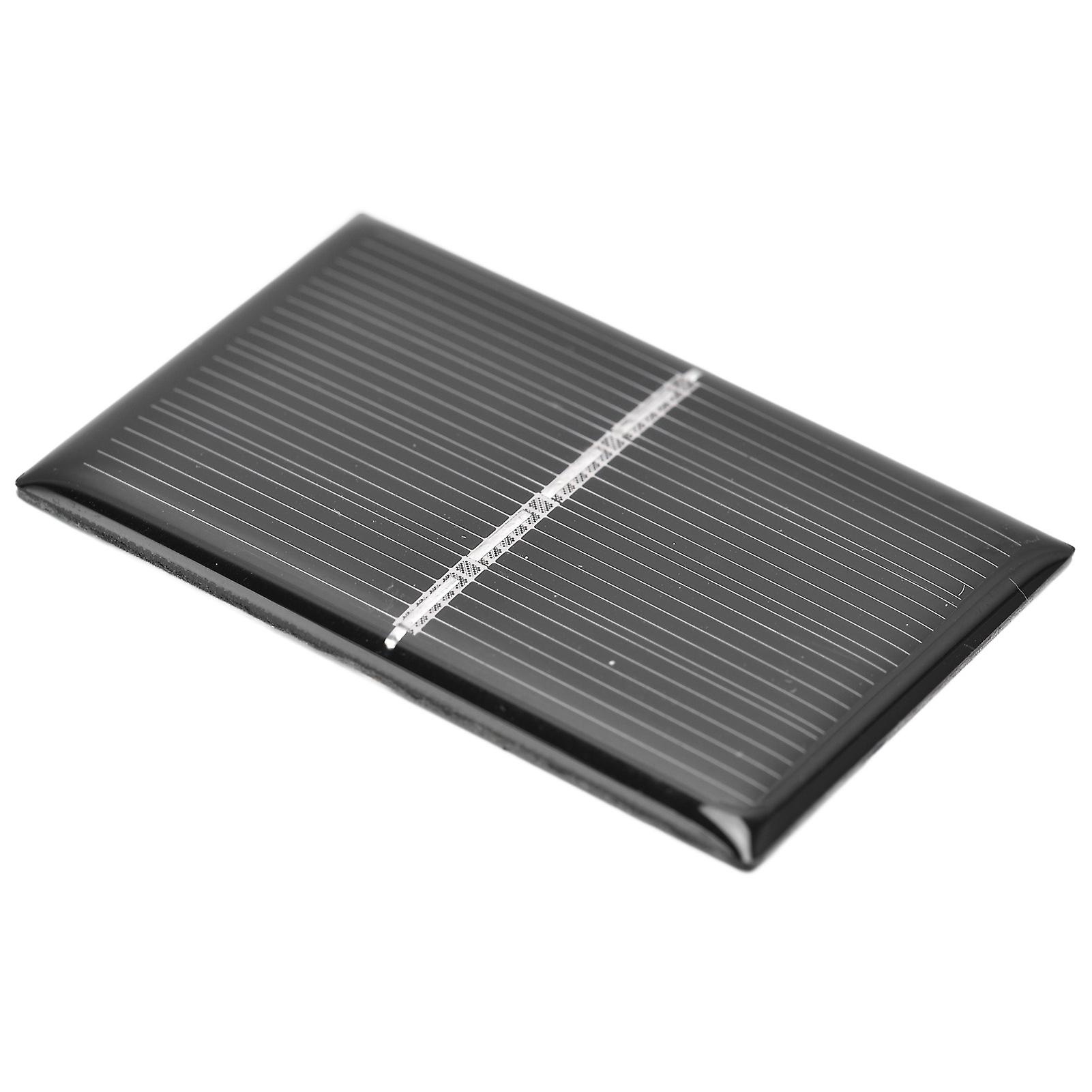 5pcs Mini Solar Panel 130ma Excellent Performance Good Light Transmittance Waterproof Sealing Solar Panel Module 2v