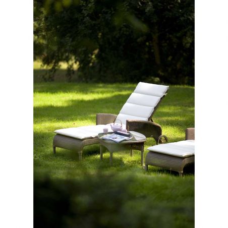 Bain de soleil VINCENT SHEPPARD Dovile - Chaise longue Lloyd Loom