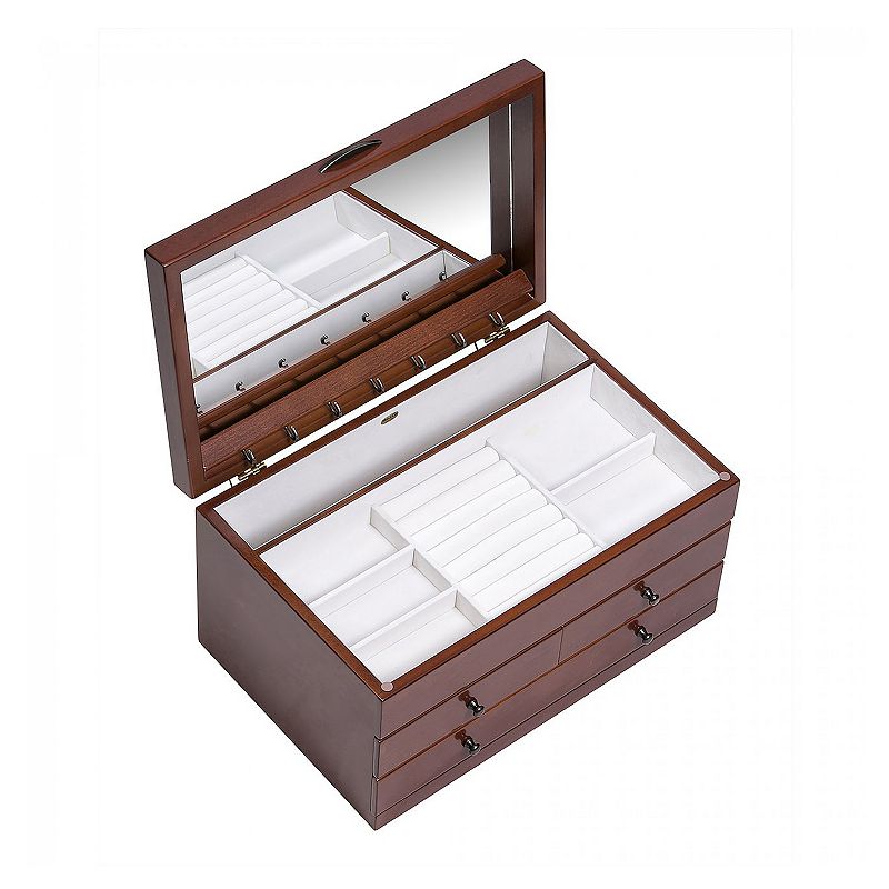 Mele and Co. Mele and Co. Fairhaven Wooden Jewelry Box and Organizer