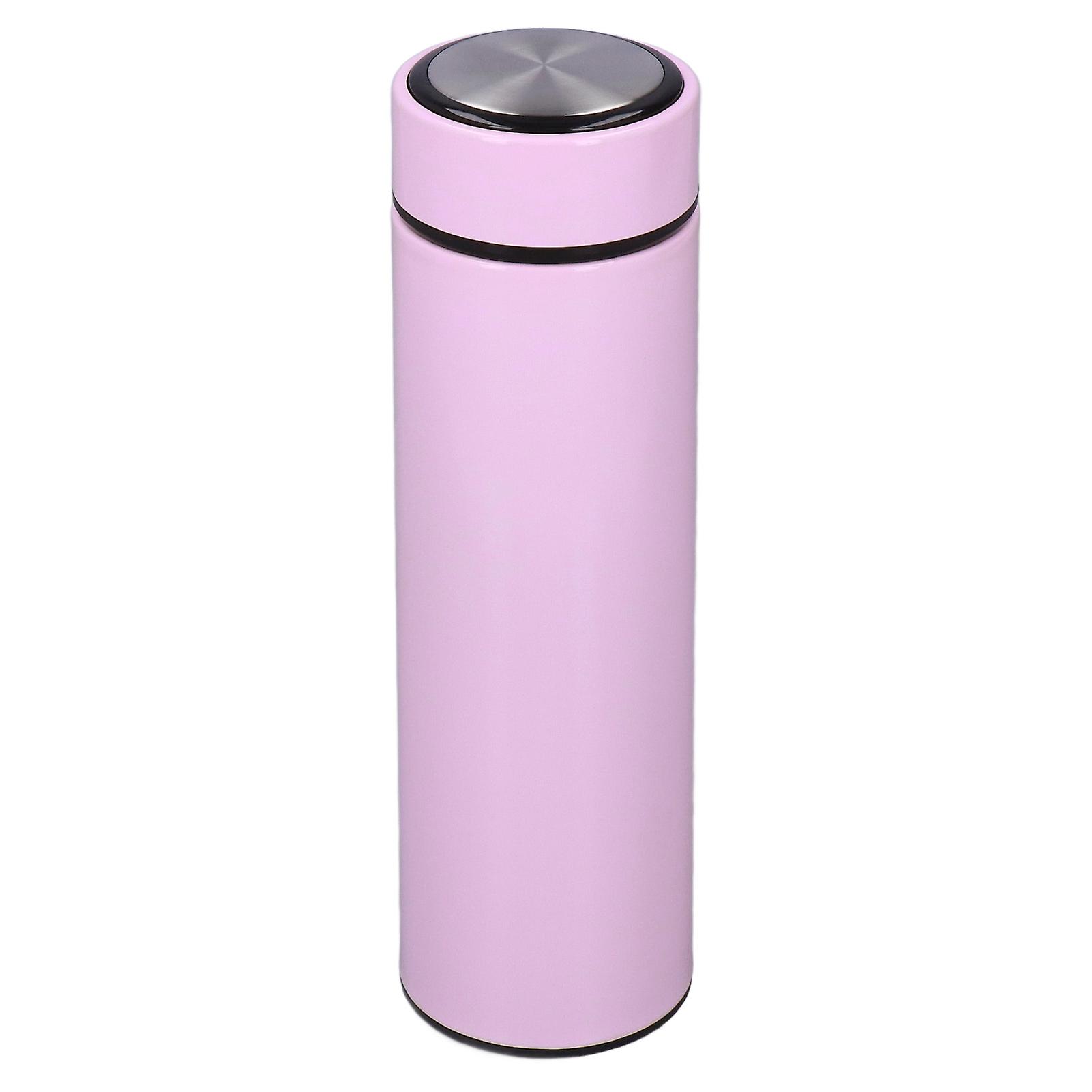 Thermal Water Bottle Stainless Steel Double Layers Leakproof Durable Sturdy Nonslip Bottom Widely Used Thermal Cup